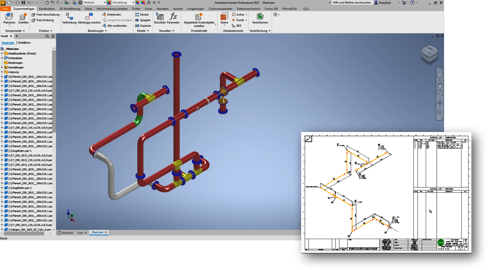 Isometric Interface for Autodesk Inventor (Auto.ISO)